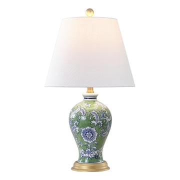 Grace 24" Floral LED Table Lamp - JONATHAN Y